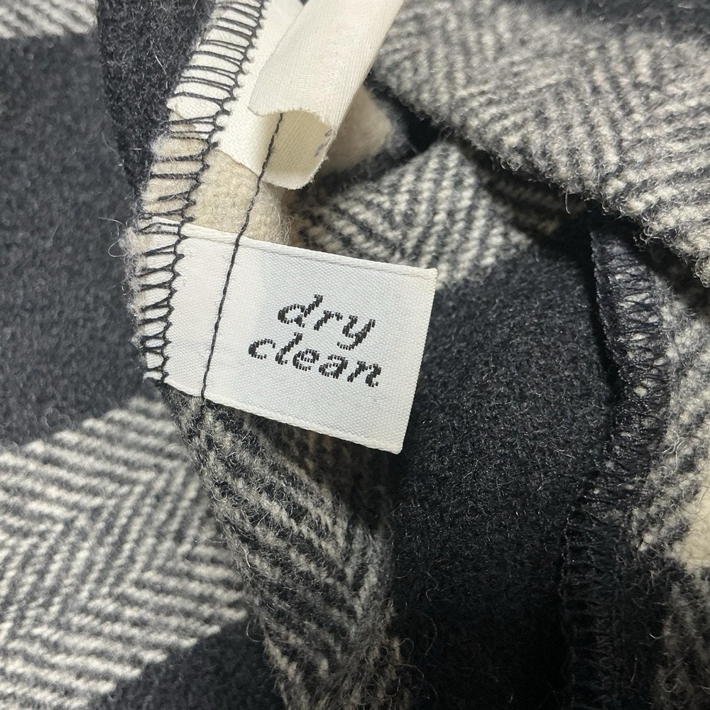 Vtg Pendleton Jacket Women's Medium Plaid 100% Virgin Wool Made USA 60s Pockets - Picture 6 of 16